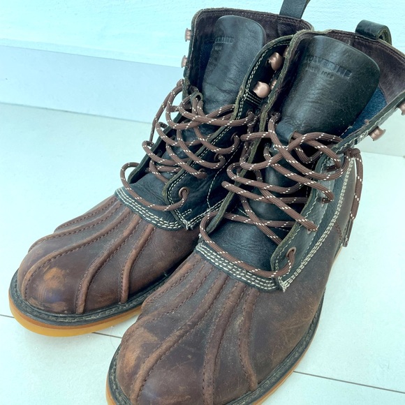 Wolverine Duck boots / waterproof premium leather boots EUC main image 6